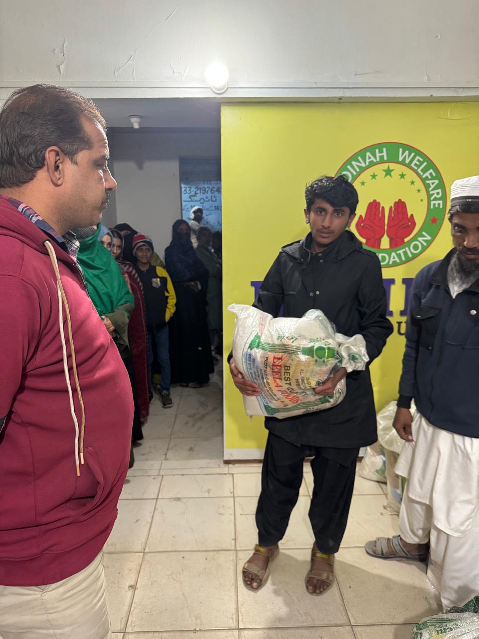 Helping by charity